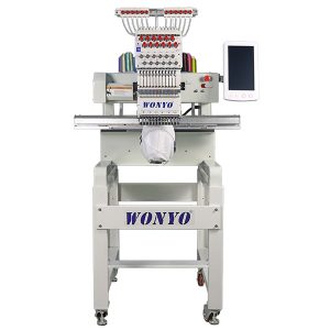 Single Head Embroidery Machine, 12/15 Needles (Updated Version)