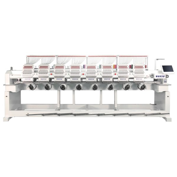 WY1508CH 8 Heads Embroidery Machine, 9/12/15 Needles