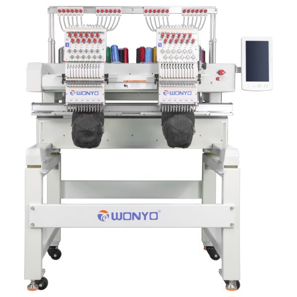 WYQ902 / WYQ1202 / WYQ1502 2 Head Embroidery Machine