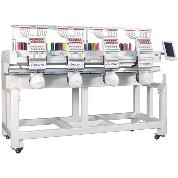 WYQ1204 T-Shirt Embroidery Machine 4 Heads,12 Needles - Image 3