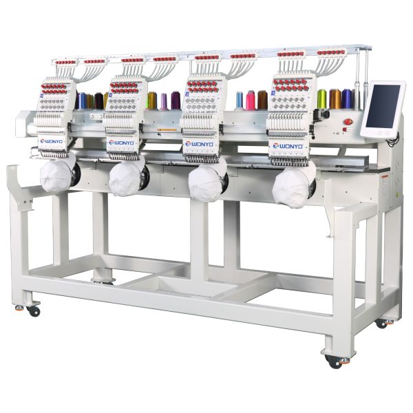 WYQ1204 T-Shirt Embroidery Machine 4 Heads,12 Needles - Image 2