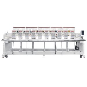 WY1510CH Flat Embroidery Machine, 10 Heads, 15 Needles