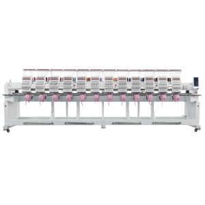 WY1512CH Cap Embroidery Machine, 12 Heads, 15 Needles
