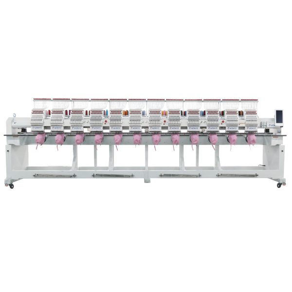 WY1512CH Cap Embroidery Machine, 12 Heads, 15 Needles
